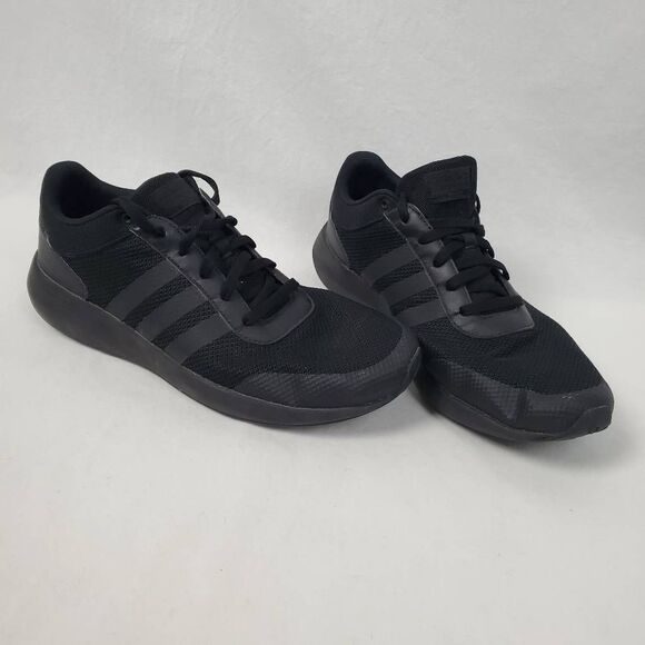 Adidas Men's 12 Black Athletic Shoes - Picture 2 of 8